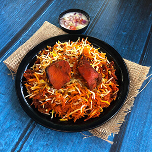Order chicken tikka biryani online home delivery in Thane, Mumbai